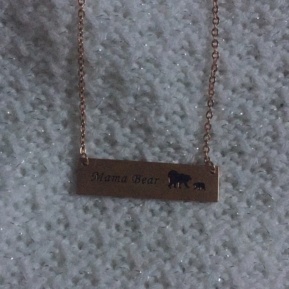 Mama bear necklace Etsy